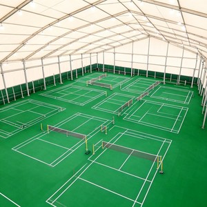 Carpa de PVC Impermeable con Estructura de Aluminio para Gimnasio, Cancha de Baloncesto, Tenis, Fútbol, Pádel y Deportes - Product Image 1