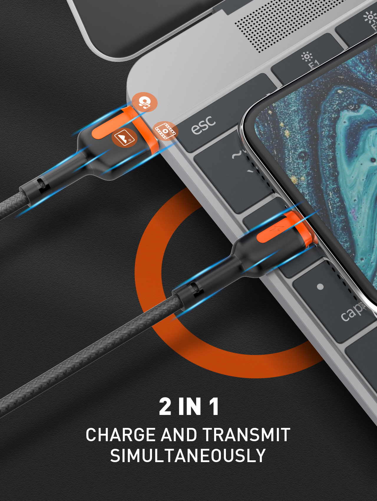 LDNIO LS531 2.4A Fast Charging USB Cable_2_TX
