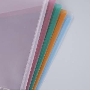 Clear <b>A4</b> Size Plastic File <b>Folders</b> PP Envelopes for <b>Documents</b> Plastic <b>Folder</b> and Poly Filing Envelopes - Product Image 2