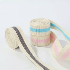 Manufacturer Directly Supplies Polypropylene Woven Eco-Friendly <strong>Webbing</strong> Tape <strong>Wide</strong> Color Striped Bag Tape Pants <strong>Strap</strong> Decorative - Product Image 3