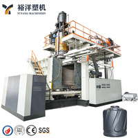 Machine de soufflage par extrusion à deux couches de 10 000 L pour seaux en plastique HDPE, qualité garantie, délai de livraison rapide