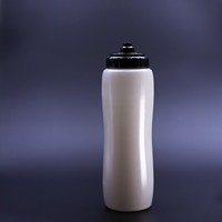 Bouteille d'eau pour vélo 1000 ml, bouteille d'eau de sport en plastique pour le cyclisme