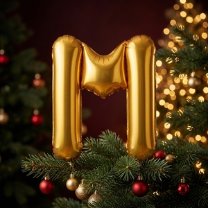 Ballon en aluminium XXL en forme <span class=keywords><strong>de</strong></span> lettre M doré, gonflable à l'hélium ou à l'air, idéal pour les anniversaires, mariages, célébrations et fêtes - Vente en gros Shunjiang - Product Image 1