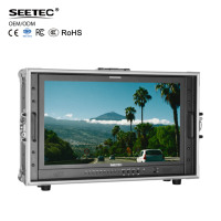 SEETEC P238-9HSD-CO moniteur de diffusion embarqué de 23.8 pouces IPS FHD 1920x1080 | Direct usine OEM | Entrées HDMI 3G-SDI 4K