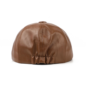 Vente en gros de <span class=keywords><strong>casquette</strong></span> gavroche d'hiver personnalisée chapeau de cowboy Gatsby <span class=keywords><strong>casquette</strong></span> de papa <span class=keywords><strong>casquette</strong></span> plate à carreaux vintage 8 panneaux chapeaux de lierre en <span class=keywords><strong>cuir</strong></span> pour hommes - Product Image 5