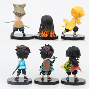 Figurines de dessin animé <span class=keywords><strong>Demon</strong></span> <span class=keywords><strong>Slayer</strong></span> en PVC de 6 à 8 cm pour machines à jeux et récompenses - Product Image 3