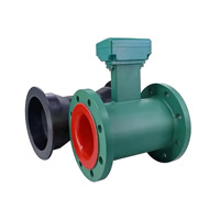Sensor de Flujo Electromagnético con Brida de Acero al Carbono/Acero Inoxidable DN25-DN2000 para Medición de Flujo de Líquidos Industriales
