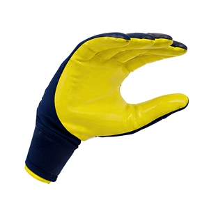 Guantes de Fútbol Americano con Agarre de Silicona de Alta Adhesión, Logotipo de Marca Personalizado, Guantes Profesionales de Entrenamiento para Receptor de Fútbol Americano, Portátiles - Product Image 3