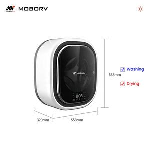 MOBORV Accessoires et Équipements <span class=keywords><strong>pour</strong></span> <span class=keywords><strong>Camping</strong></span>-<span class=keywords><strong>Car</strong></span>, Lave-Linge Séchant Mini Automatique <span class=keywords><strong>à</strong></span> Chargement Frontal Mural Certifié CCC - Product Image 3