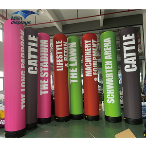 Pilier de colonne gonflable de ligne d'arrivée de début pour des événements de course de sports - Product Image 3