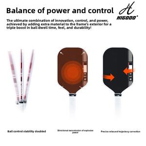 Nueva Pala de Pickleball <span class=keywords><strong>Ben</strong></span> Johns Pro IV 2026 de 16mm 14mm GEN 4 con Núcleo de Espuma TFP y Fibra de Carbono Toray T700, Aprobada por la USA - Product Image 2