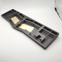 Keyboard Mekanik Kustom 100% Ukuran Penuh 104 Tombol Hot Swappable PCB Case Plate Weight