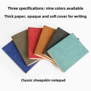 High Quality Office Notebook Personalized Printed <b>Notepad</b> Journal Cahiers 200 Pages Custom <b>A5</b> Hardcover Pu Leather Notebook - Product Image 4