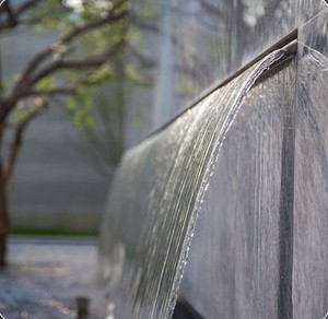 <span class=keywords><strong>Lame</strong></span> d'eau moderne en acier inoxydable à bord vif pour <span class=keywords><strong>cascade</strong></span> de <span class=keywords><strong>piscine</strong></span>, fontaine et décoration aquatique paysagère - Product Image 4