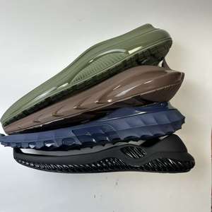 <span class=keywords><strong>Semelle</strong></span> extérieure de protection noire en EVA et TPU pour baskets, avec perles en TPU - Product Image 5