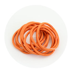 10 unids/lote de lazos pequeños para el cabello, goma de nailon colorida, banda de goma, cuerda, accesorios para el cabello de muñeca, bandas elásticas negras para el cabello para niñas - Product Image 5