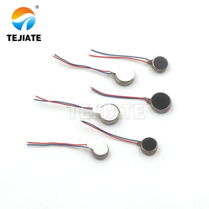 10mm Mini 3V düz sikke tipi titreşim çekirdeksiz düz Motor 12V Mini AC/DC vibratör tel dış çapı ile 1034 - Product Image 3