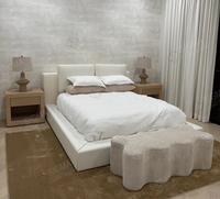 Juego de Muebles de Sala de Estar Modernos, Sofá de Esquina en Forma de L, Tapizado en Lino Blanco, Color Crema Beige, Sofás Modulares Seccionales