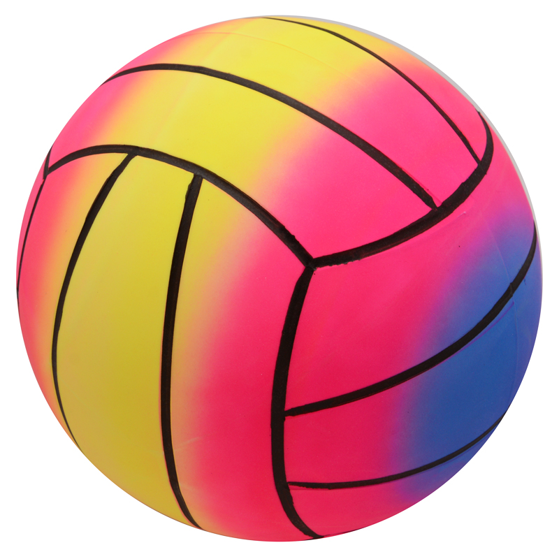 Set De 3 Pelotas Arcoíris Inflables - Fútbol, Baloncesto Y Vóley Para Niños Y Niñas
