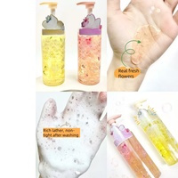 Coffret de gel douche et de lavage corporel nourrissant anti-âge à base de pétales de fleurs naturelles, cadeau de Noël luxueux pour femmes, tous types de peau