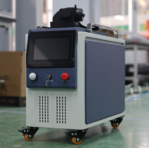 Yeni darbeli 300W lazer temizleme makinesi taşınabilir el lazer pas boya Oxside Film kaldırma - Product Image 2