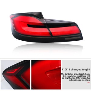 Restauración de Luces Traseras para BMW Serie 5 F18 (2010-2018), Modificadas para G38, 12V, Lente Roja, Nuevas - Luces Traseras Serie 5 - Product Image 3
