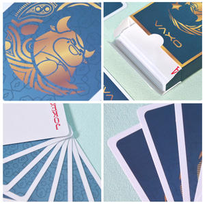 ไพ่โป๊กเกอร์สำหรับการโฆษณาทำจากพลาสติกเคลือบเงามันวาวปรับแต่งได้สำหรับผู้ใหญ่ห้องนอน100เงินดอลลาร์ DS - Product Image 2