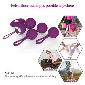 Bola Kegel con Control Remoto Inalámbrico, Ejercitador de <span class=keywords><strong>Suelo</strong></span> Pélvico de Silicona para Fortalecer la Vagina, <span class=keywords><strong>Vibrador</strong></span> Sexual para Mujeres - Product Image 3