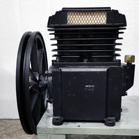 Compresseur d'air vertical à piston fixe de 60 gallons WILLEST, 2 cylindres, entraînement par courroie, BHII40BE30V240, 8 bars, 3 CV, 60 Hz, refroidi par air