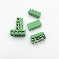 Bloc de bornes à vis pour PCB, pas de 5,0 mm, KF301V, 2P/3P/4P, connecteur de câblage, fourni par l'usine