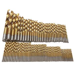 High-Speed Titanium-Plated Steel Twist <b>Drill</b> Bits 99 Pieces Per Bit 1.0-3.0mm Shank 60g Carbide Material Straight Shank <b>Drill</b> - Product Image 2