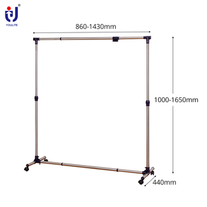Sèche-linge multifonctionnel pour intérieur et <span class=keywords><strong>balcon</strong></span> avec pièces en acier inoxydable et en plastique Supports <span class=keywords><strong>de</strong></span> laudring en tissu sur pied - Product Image 2