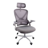 Chaise de bureau en maille pivotante, ergonomique et confortable, à hauteur réglable, moderne