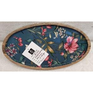 New Arrival Wooden oval Tray <b>top</b> selling for Indoor and Outdoor Christmas <b>Decor</b> Stylish and Practical - Product Image 1