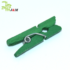 Penjepit Pakaian Kayu Alami <span class=keywords><strong>Mini</strong></span>, Jepitan Kayu Kecil untuk Menggantung Foto, Dekorasi Pesta & Scrapbooking - Product Image 6