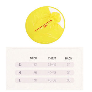 เสื้อกันฝนสำหรับสุนัขเดินได้,ฝาครอบจานบินทรง <span class=keywords><strong>UFO</strong></span> มีหูหิ้วสำหรับสุนัขน่ารักสามารถพับเก็บได้กันน้ำ - Product Image 5