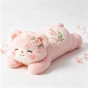 Peluche de Mensajero Floral, Muñeco de Peluche Suave, Compañero de Sueño para Niños, Peluche Reconfortante, Diseño Personalizado - Product Image 3