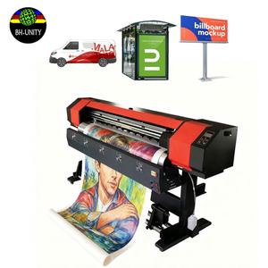 Nueva Impresora Eco Solvente de Formato Grande de 1.3m para Vinilo, Adhesivos, Pancartas Flexibles, Sublimación, Impresión por Inyección de Tinta - Product Image 2