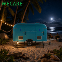 WECARE Remorque Sanitaire Mobile Extérieure à 2 Cabines, Remorque de Toilettes Portable de Luxe VIP pour Événements, Vente en Gros