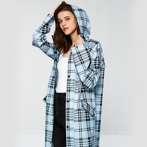 Impermeabile Lungo in PU Personalizzato Rainfreem, <span class=keywords><strong>Giacca</strong></span> Antipioggia alla Moda - Product Image 2