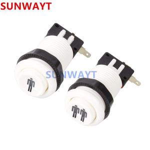 Pulsante stile HAPP 1P / 2P / 3P / 4P Player pulsanti di avvio Arcade per MAME/Jamma/giochi di combattimento <span class=keywords><strong>parti</strong></span> di Console - Product Image 3