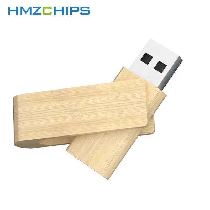 HMZCHIPS מכירות חמות בהתאמה אישית במהירות גבוהה 16GB USB 3.0 זיכרון USB קיבולת אמיתית מעץ 8GB 32GB 64GB כונני הבזק מסוג USB