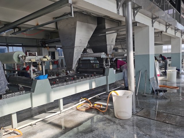 New High Efficiency Fireproof MGO Board Production Line PLC Controlled Engine Powered High Capacity Glass Magnesium Board