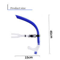 Approvisionnement d'usine adulte enfants professionnel natation formation tuba Silicone liquide détachable Anti-étouffement plongée tuba