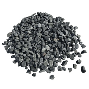 Bolsa de 15-30mm y 20kg, grava hortícola de piedra natural negra, arenisca dura duradera y de drenaje, agregado de piedra triturada - Product Image 4