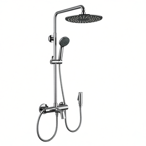Juego de ducha redonda Erp de 1.5 m con manguera para plomería de baño - Product Image 1