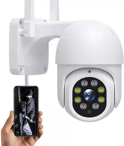 Sunivision Full HD 3MP PTZ Wifi IP telecamera di sorveglianza esterna colorata notte Wireless Speed Dome sicurezza IP telecamera CCTV