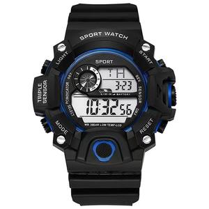 Montre Sport pour Homme Anti-Choc Grande Aiguille Numérique Étanche Style <span class=keywords><strong>G</strong></span> Relógio Masculino Esportivo - Product Image 4
