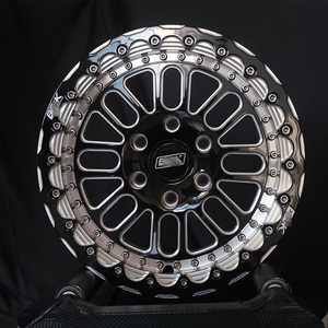 Rines Forjados Multi-Rayos 5x120 5x114.3 5x112 6X139.7 6x127 <span class=keywords><strong>15x10</strong></span>, Diseño Cóncavo con Beadlock, para Ford, BMW M3 M4, Mustang, Jeep - Product Image 5