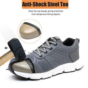 <span class=keywords><strong>Zapatos</strong></span> de Protección Laboral para Hombre, Alta Calidad, Anti Impactos, Modernos, Versátiles, Resistentes al Desgaste y Antideslizantes, <span class=keywords><strong>Zapatos</strong></span> Deportivos de Trabajo - Product Image 6